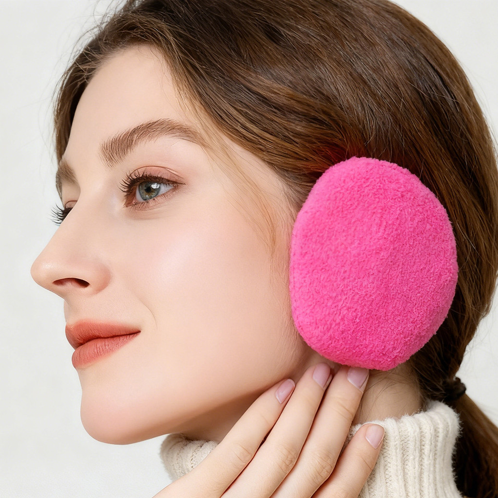 1คู่ ที่ครอบหูกันหนาว 8CM  ที่ปิดหูกันหนาว กันหนาว-10℃ ทำจากวัสดุสบาย แบบพกพา สําหรับชายและหญิ