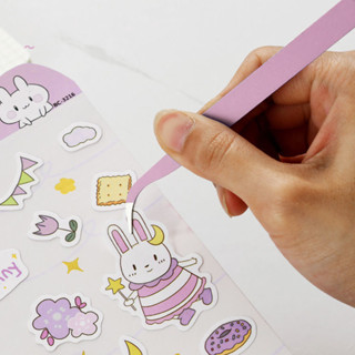 แหนบสแตนเลสสีลูกกวาดบัญชีมือสีชมพูมัลติฟังก์ชั่โค้งทนทาน