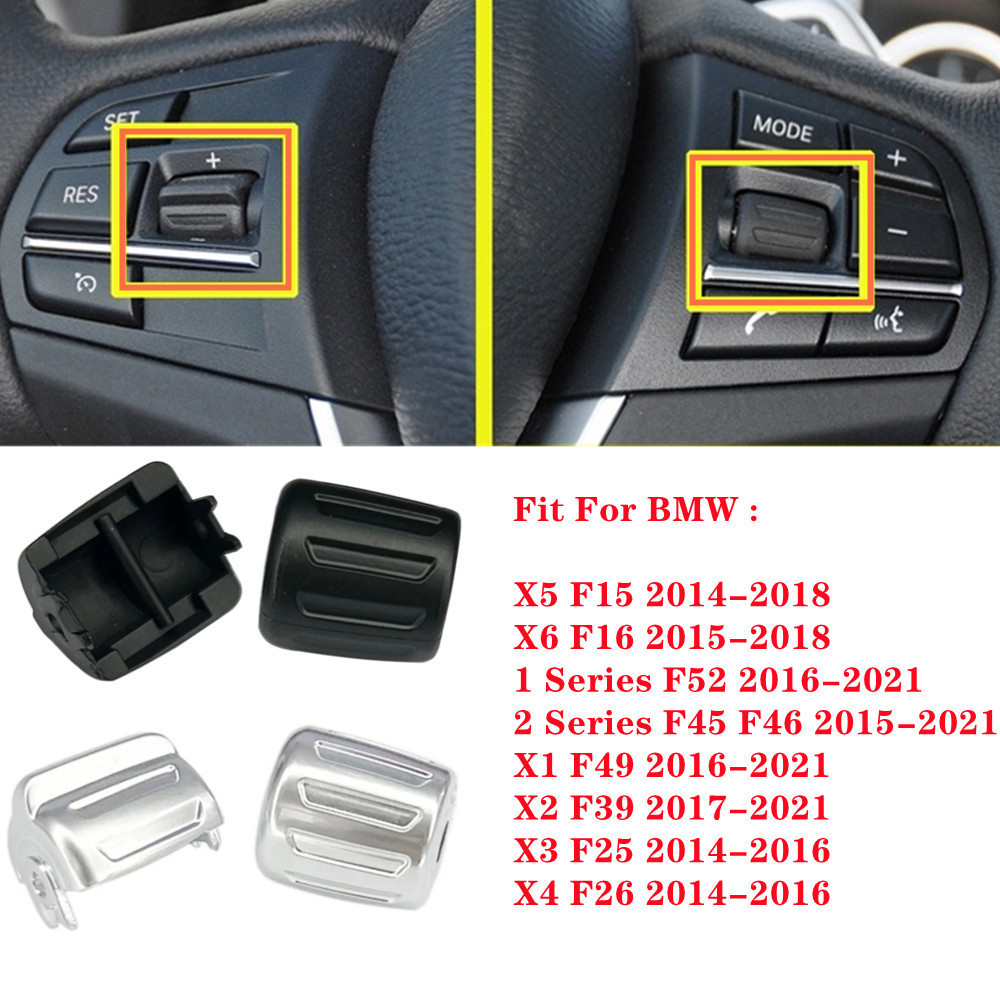 2 ชิ้น/เซ็ตรถ Multi-function พวงมาลัยปุ่มควบคุมสําหรับ BMW 1 2 X1 X2 X3 X4 X5 X6 F52 F45 F46 F49 F39