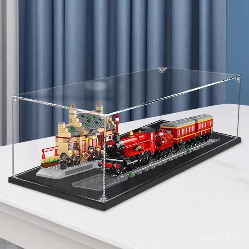 โหมดเลโก้ Harry Potter อะคริลิคและ 76423 เหมาะสําหรับกล่องแสดง Hogwarts Station Express VQ1I
