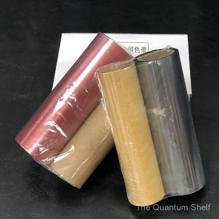 เหมาะสําหรับเครื่องสติกเกอร์สี MAX CPM-100HG3/HG5C ที่ใส่ริบบิ้น SL-R108T/122T สีขาวสีเหลืองพร้อม Co