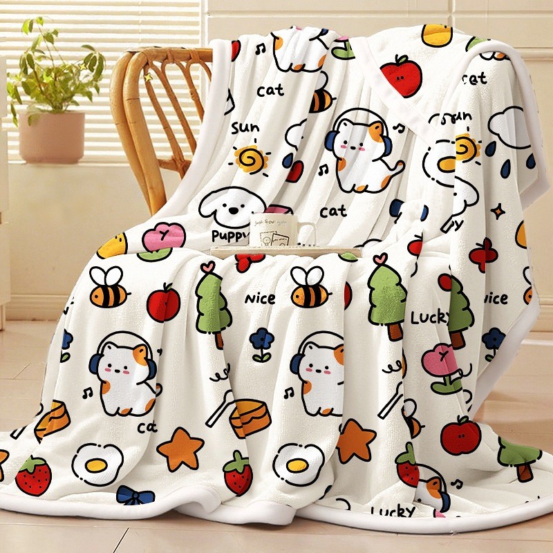 ผ้าห่มนาโน / ผ้าห่มแอร์ /ผ้าห่ม sleepผ้านุ่มลื่น น้ำหนักเบา นอนสบาย ใช้ได้ทั้งห้องนั่งเล่นและห้องนอน - รูปที่ 3