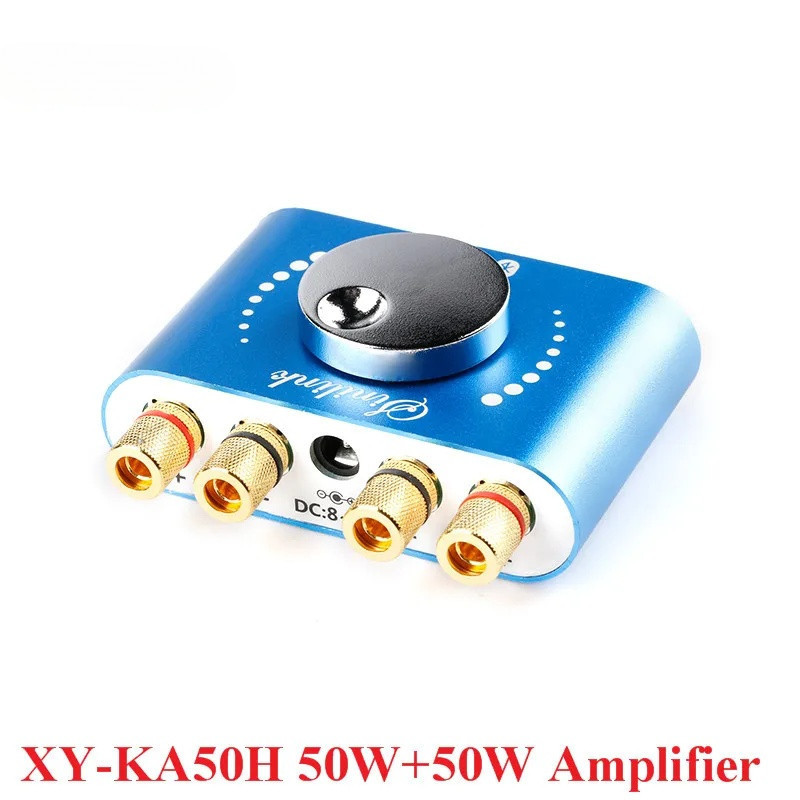 XY-KA50H 50W + 50W บอร์ดเครื่องขยายเสียงบลูทูธ 5.0 โมดูล TPA3116D2 HIFI 2.0 ลําโพงเสียงดิจิตอล APP A