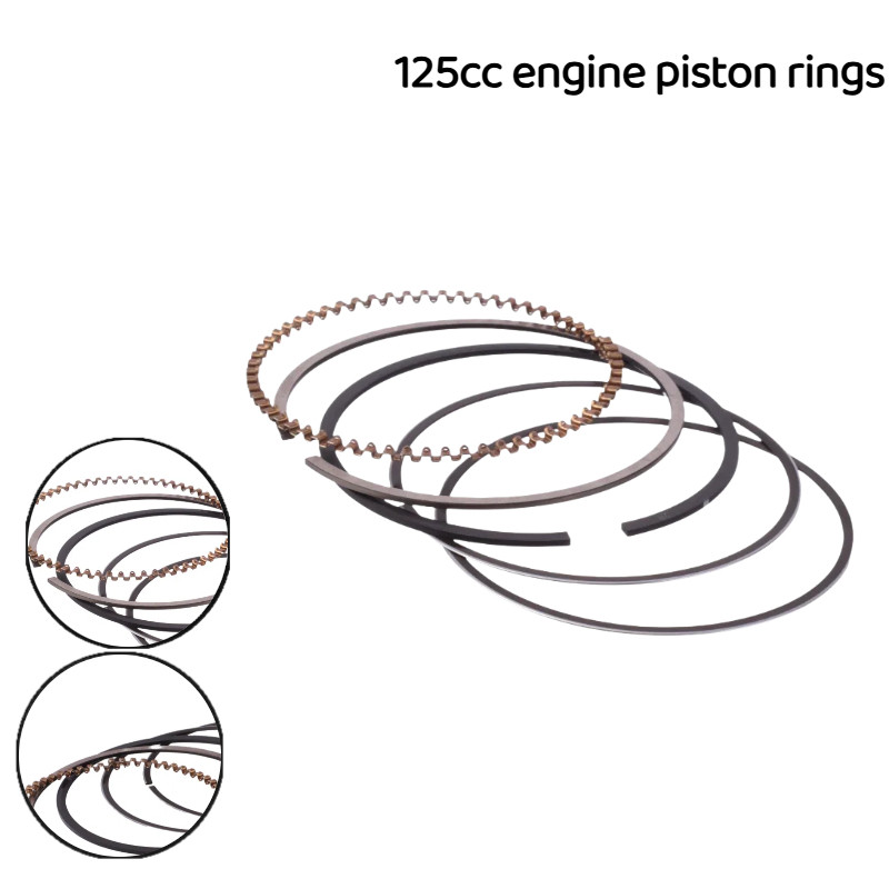 GY6 125cc Piston Ring set (56mm) for GY6 125cc Scooter Motors. 152QMI