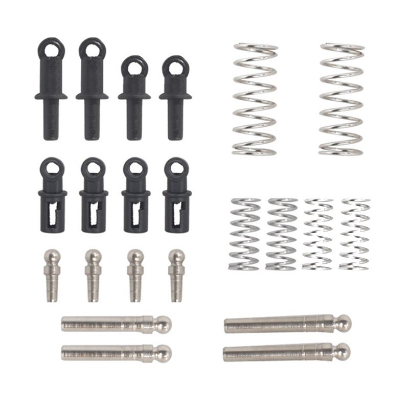 LDRC A86 LD1801 LD1802 LD1803 LD1804 A01 A02 โช้คอัพหน้าและหลัง Damper 1/18 RC รถอะไหล่อัพเกรดอุปกรณ