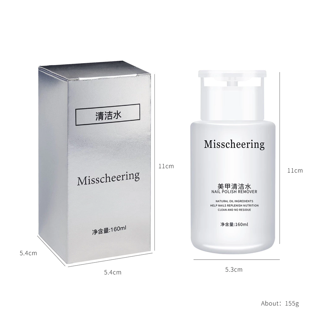 AMS น้ำยาล้างเล็บเจล ถอดเล็บอคริลิค 160ml ขวดปั๊ม thumbnail 9