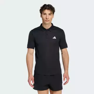 adidas Gym & Training เสื้อโปโล WORKOUT ESSENTIALS BASE ผู้ชาย สีดำ KA3563