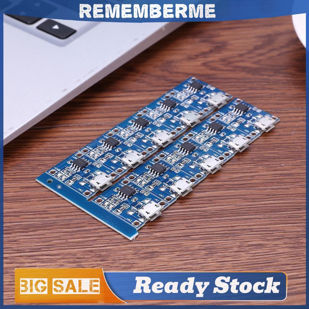 10 ชิ้น 5 โวลต์ Mini USB 1A TP4056 แบตเตอรี่ลิเธียมชาร์จบอร์ด Power Charger Mo