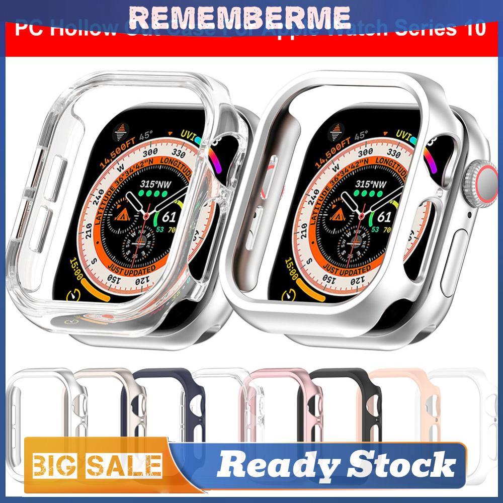 Watch Case Hard PC Bumper Case Protective Case for Watch Series 10 42/46MM