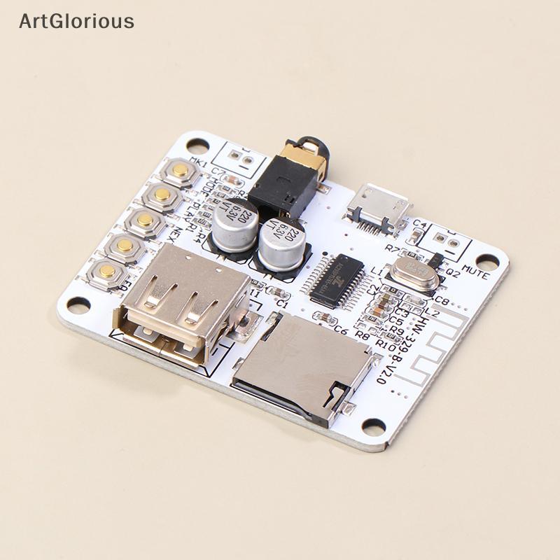 Art เครื่องรับสัญญาณเสียงพร้อม USB TF Card Slot ถอดรหัส Playback Preamp เอาต์พุต A7-004 5V 2.1 สเตอร