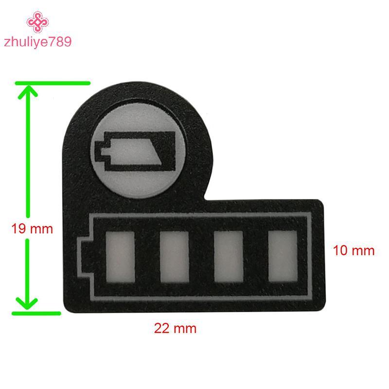 <zhuliye789> 10pcsสําหรับMaki BL1830 Li-Ionแบตเตอรี่LEDสติกเกอร์ป้ายเครื่องมืออุปกรณ์เสริมLi-Ionแบตเ