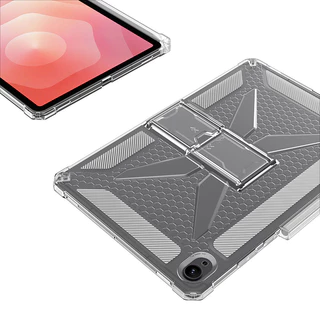 ถุงลมนิรภัยกันกระแทก TPU สําหรับ Samsung Galaxy Tab S11 11 นิ้ว S11 Ultra 14.6 S10 Lite S9 FE S7 S8 Plus S6 Lite ผู้ถือดินสอพร้อมขาตั้ง
