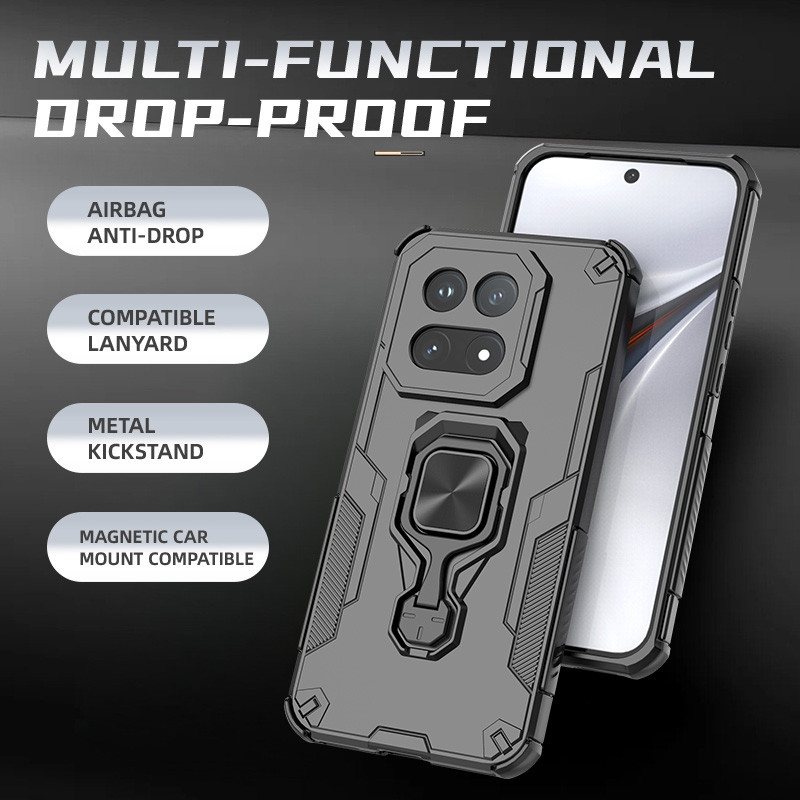 รถดูดแม่เหล็กปกแข็งสําหรับ VIVO IQOO 15 IQOO15 IQ0015 (V2505A) กรณีกันกระแทก PC Bracket เคสโทรศัพท์