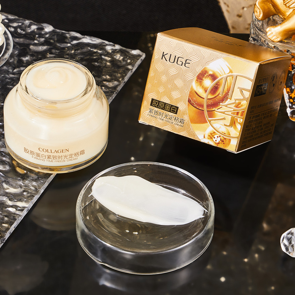 Collagen Firming Cream - Time-Locked Moisturizer for Skin Nourishing Pore Minimizing Brightening