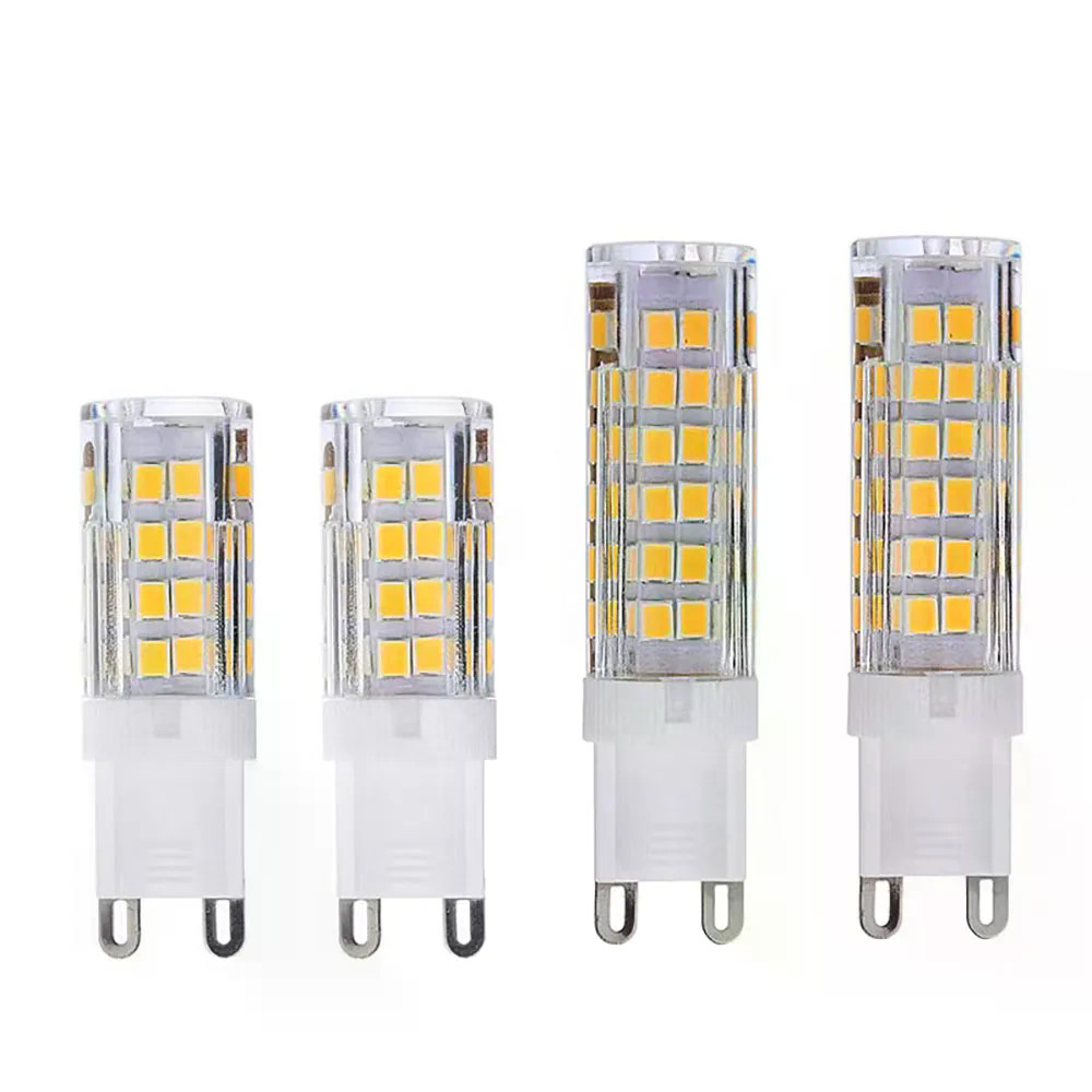G9 G4 หลอดไฟ LED 3W 5W 7W AC 220V หลอดไฟ LED SMD 2835 G9 เปลี่ยน 30/40W หลอดไฟฮาโลเจนสําหรับบ้านที่ม