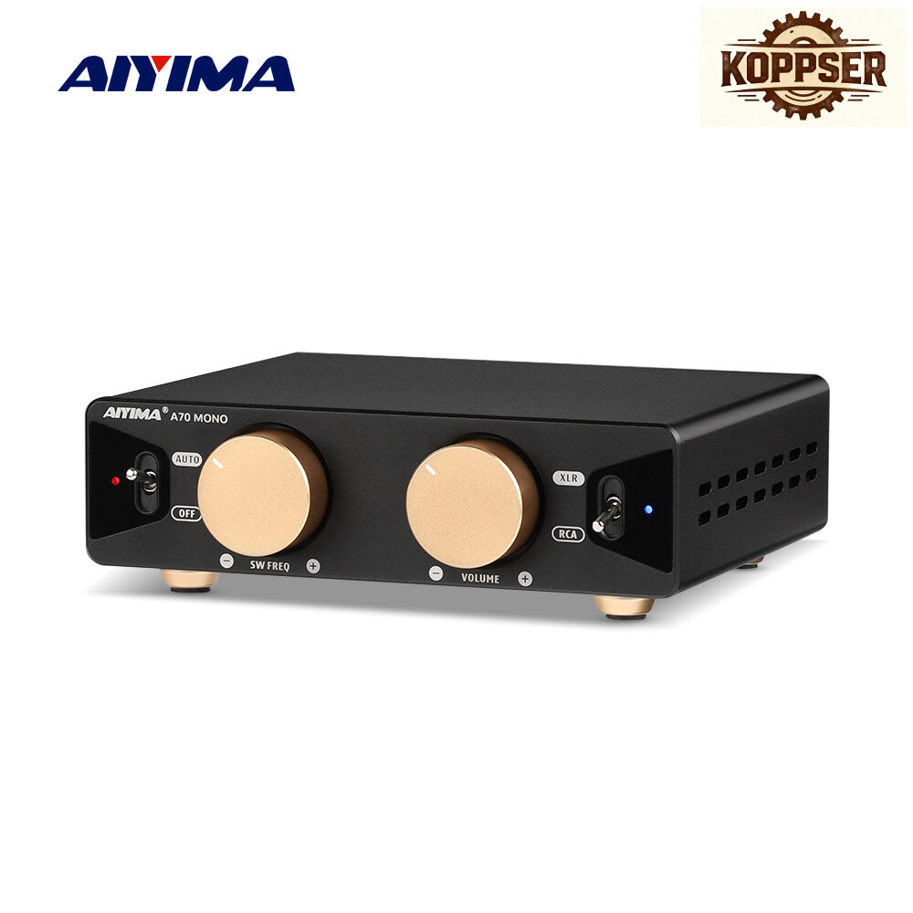 Local AIYIMA A70 MONO TPA3255 PFFB mono 2.0/2.1/5.1/7.1 Power Class D Digital Audio Amp with XLR RCA