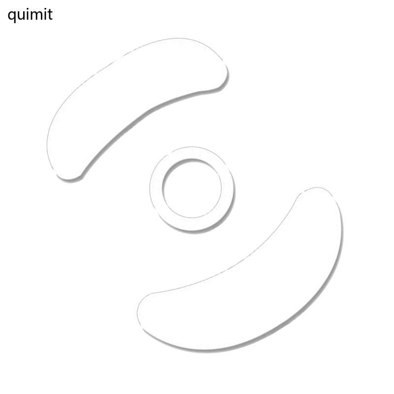 QUIM Ice Mouse Feet Skates สําหรับ VAXEE NP01S NP01 AX เมาส์สําหรับเล่นเกมฟุตดูดซับเหงื่อเทปเปลี่ยน 