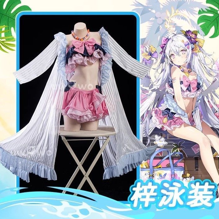 ชุดว่ายน้ำสำหรับคอสเพลย์ Azusa จาก Uwowo สินค้าใหม่