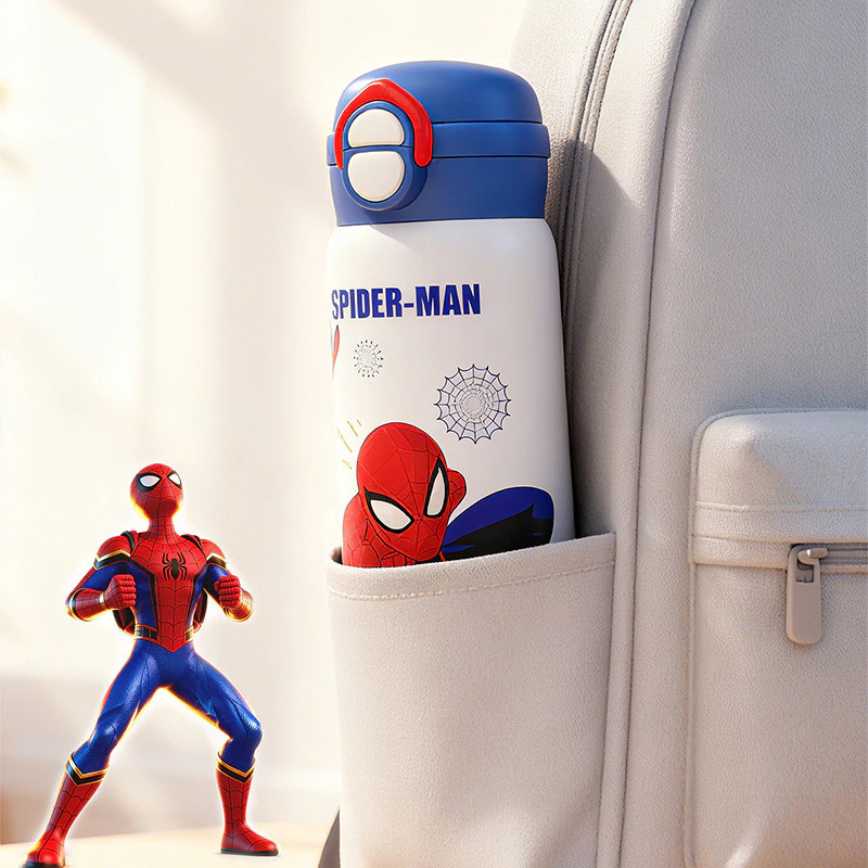 แก้วเก็บความเย็น คิตตี้ Pipjoy กระติกน้ําเด็กหลอดซิลิโคน 500ml กระติกน้ำร้อนสแตนเลส Sus316 ขวดน้ำพกพาน่ารัก thumbnail 5