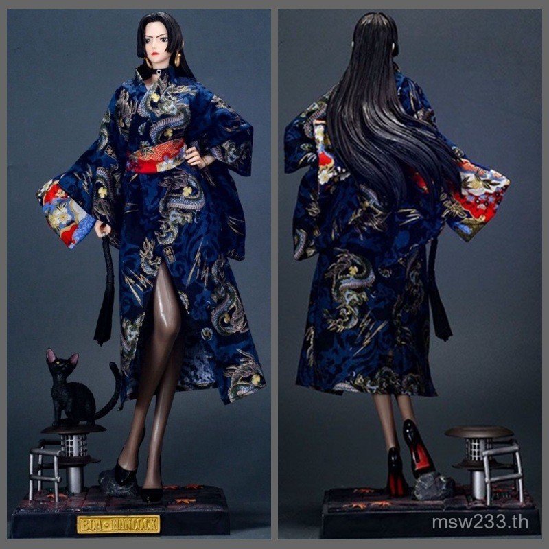 รูปปั้นงูเจ้าหญิงยืนท่าทาง Hancock Boya กิโมโนรุ่น Empress GK Uta กล่อง One Piece รูป 7KEG