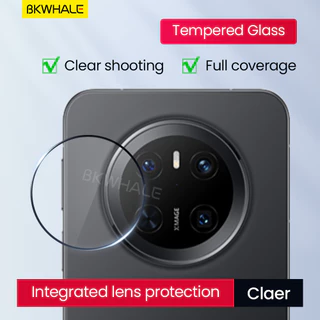 BKWHALE HD กล้อง Protector กระจกนิรภัยสําหรับ Huawei Mate80 Mate70 Mate60 Pro + Nova14 Nova13 Nova12 Ultra Honor 200 300 Magic7 Pro เต็มหน้าจอครอบคลุมเลนส์ใสฟิล์มป้องกัน
