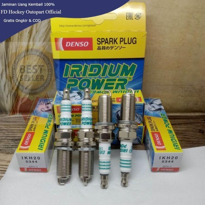 หัวเทียนอิริเดียมสําหรับ Fortuner เบนซิน IKH20 Denso - bintangjayapart