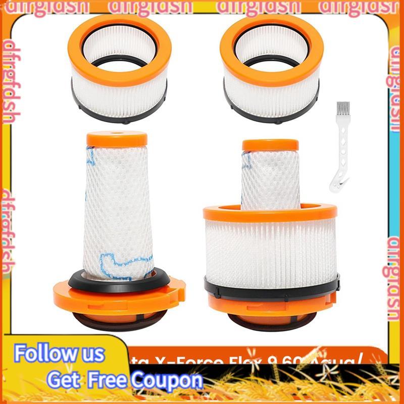 D & FFor X-Force Flex 9.60 RH20C0 RH20C2 RH2037 กรองสําหรับ Aqua/สัตว์ภูมิแพ้เครื่องดูดฝุ่นอุปกรณ์เส
