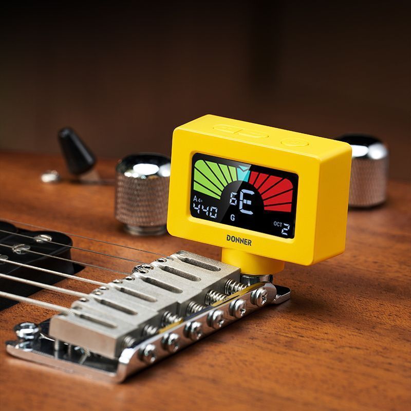 [ของแท้ของแบรนด์] Donong Acoustic Guitar Tuner DT10 Ukulele กีตาร์ไฟฟ้าแม่เหล็กเฉพาะ Universal H