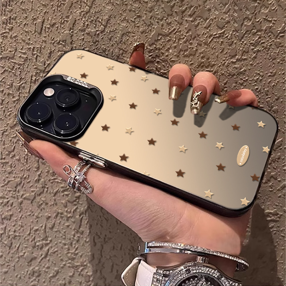 HPเคสโทรศัพท์สําหรับiPhone 16 11 12 13 14 15 Pro Xs XR 14 plus 15 Pro Max 7 8 6 7+ 8+ 6+ Xs Max Gold