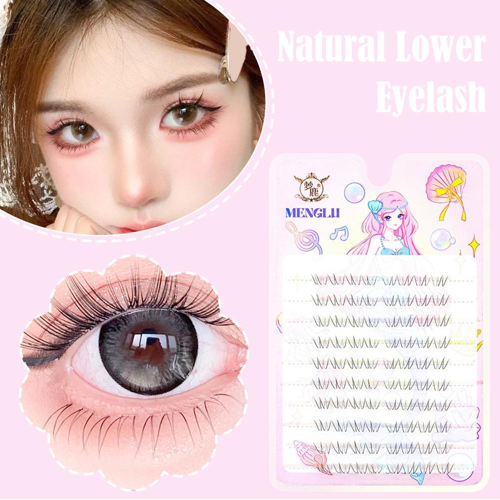 Dream Deer นางฟ้าดอกไม้เล็กๆ ขนตาเทียมที่ดูเป็นธรรมชาติพร้อมสไตล์สุนัขจิ้งจอกบินแนวทแยง J4v6