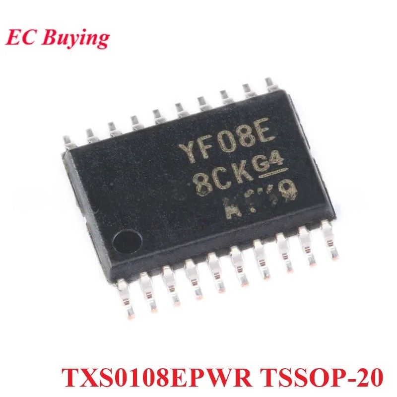 20 ชิ้น/1 ชิ้น TXS0108EPWR TXS0108EPW TXS0108E TXS0108 YF08E TSSOP-20 8 บิต Bi-directional Logic Lev