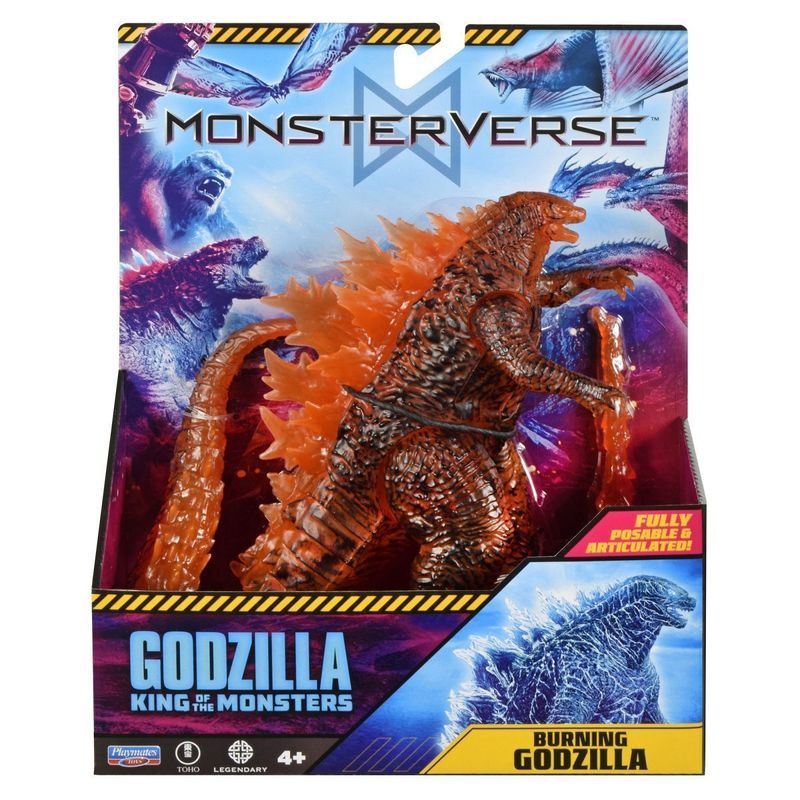 [คลังสินค้าพร้อม] ล่าสุด Godzilla Donkey Kong Series Fire Godzilla Blue Mothra รูปเครื่องประดับ