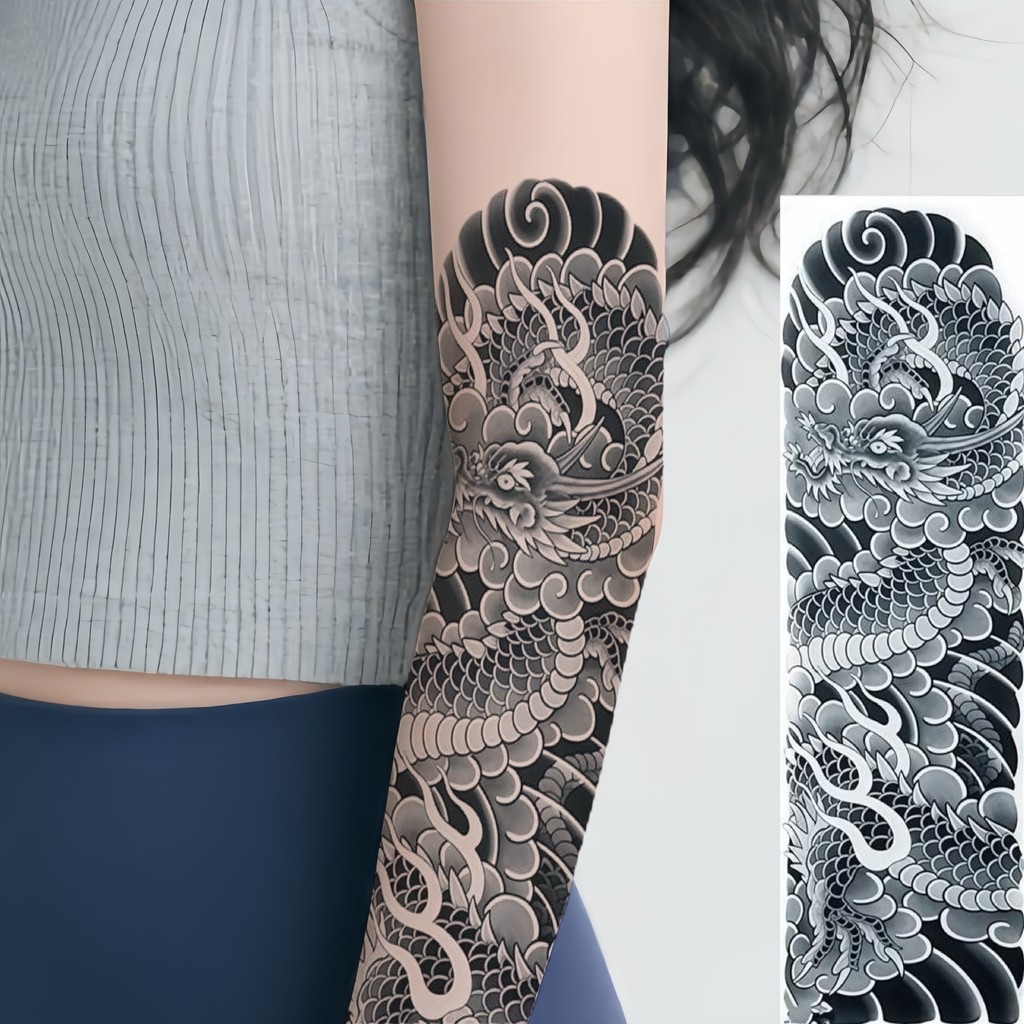 ​ 72 สี 3D Party Traditional Totem Music Festival ชั่วโมง 15 วันกันน้ํา Sweatproof สามมิติ 7-Long-La