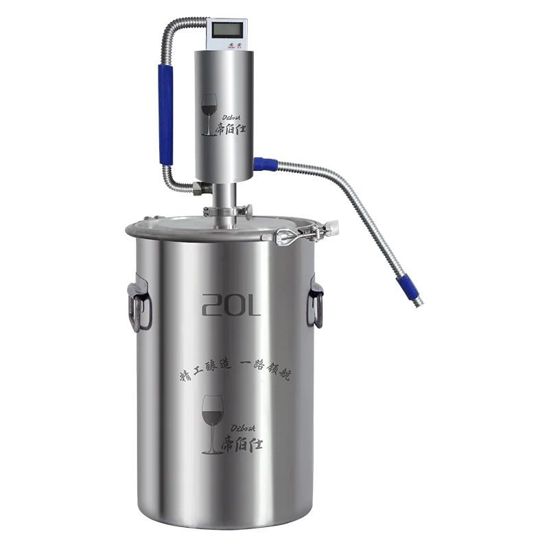 20L Moonshine Distiller Brewing แอลกอฮอล์ Mashine บ้าน Brewing สุราบรั่นดี Bodka Distiller, Comprise