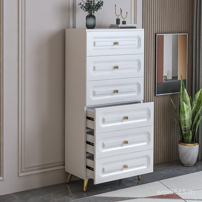 ตู้ลิ้นชัก Simple Light Luxury Health Storage Cabinet ห้องนั่งเล่นโซฟา Next Nordic โมเดิร์นตู้ลิ้นชั