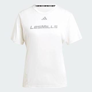 adidas Gym & Training Les Mills Graphic Tee Women White IS23…