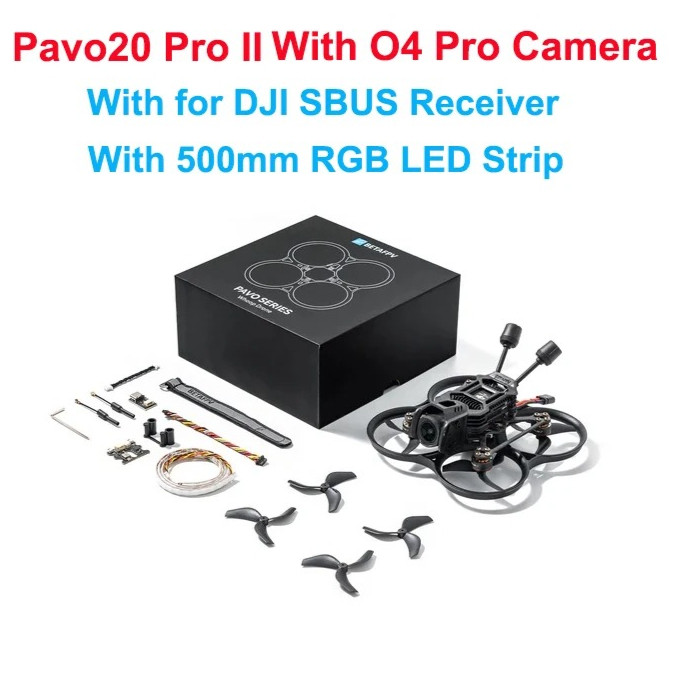 BETAFPV Pavo20 Pro II O4 Pro เครื่องบินของเล่น FPV แบบไม่มีแปรงพร้อมกล้อง O4 Pro สําหรับ DJI O4 Pro 