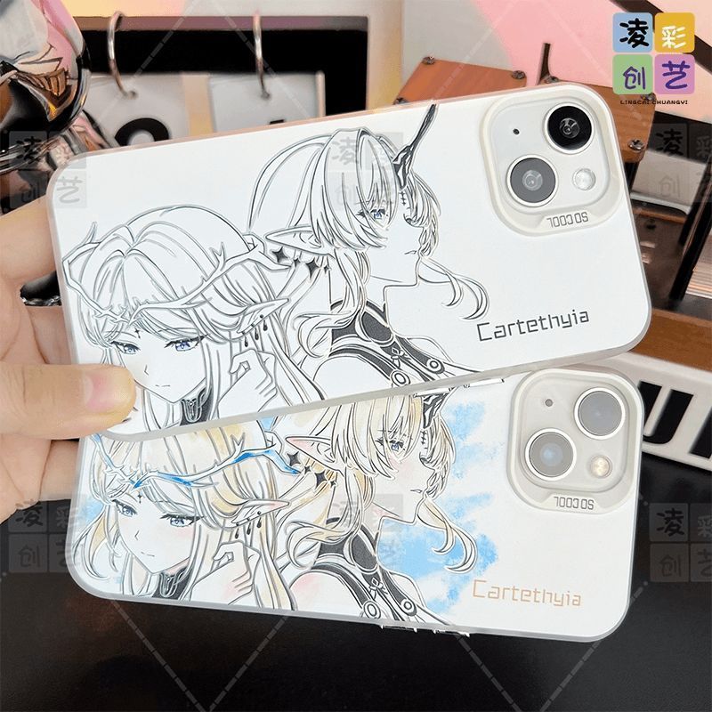 Wuthering Waves/Cartethyia/Mingchao Cattethyia เคสโทรศัพท์เหมาะสําหรับ iPhone/fprw