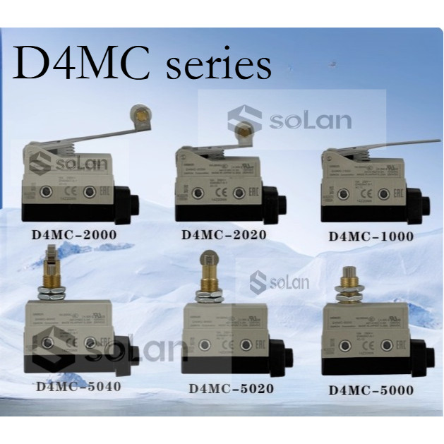 Omron D4MC-5020-5000-5040-N D4MC-2020-3030-1020-1000 Stroke Micro Switch