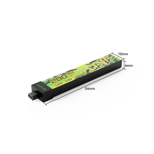 ใหม่ BETAFPV LAVA II 1S 95C แบตเตอรี่ 280 320 480 580 680mAh 3.8V LiHV แบตเตอรี่ BT2.0 สําหรับ Air65, Air75,Meteor75 Pro, Cetus Pro, Cetus X Whoop FPV Racing ราคา ถูกที่สุด ดีลบีเคเค แกลเลอรีภาพที่ 6
