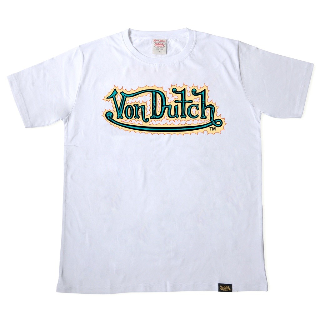 เสื้อยืด VOn Dutch 0657 สีขาว