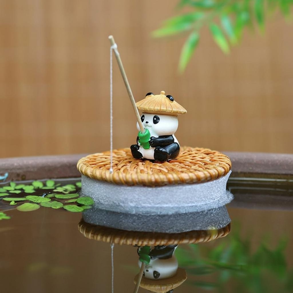 Buoyant ตกปลาสัตว์เรซิ่นตกแต่งสําหรับน้ํา Habitats