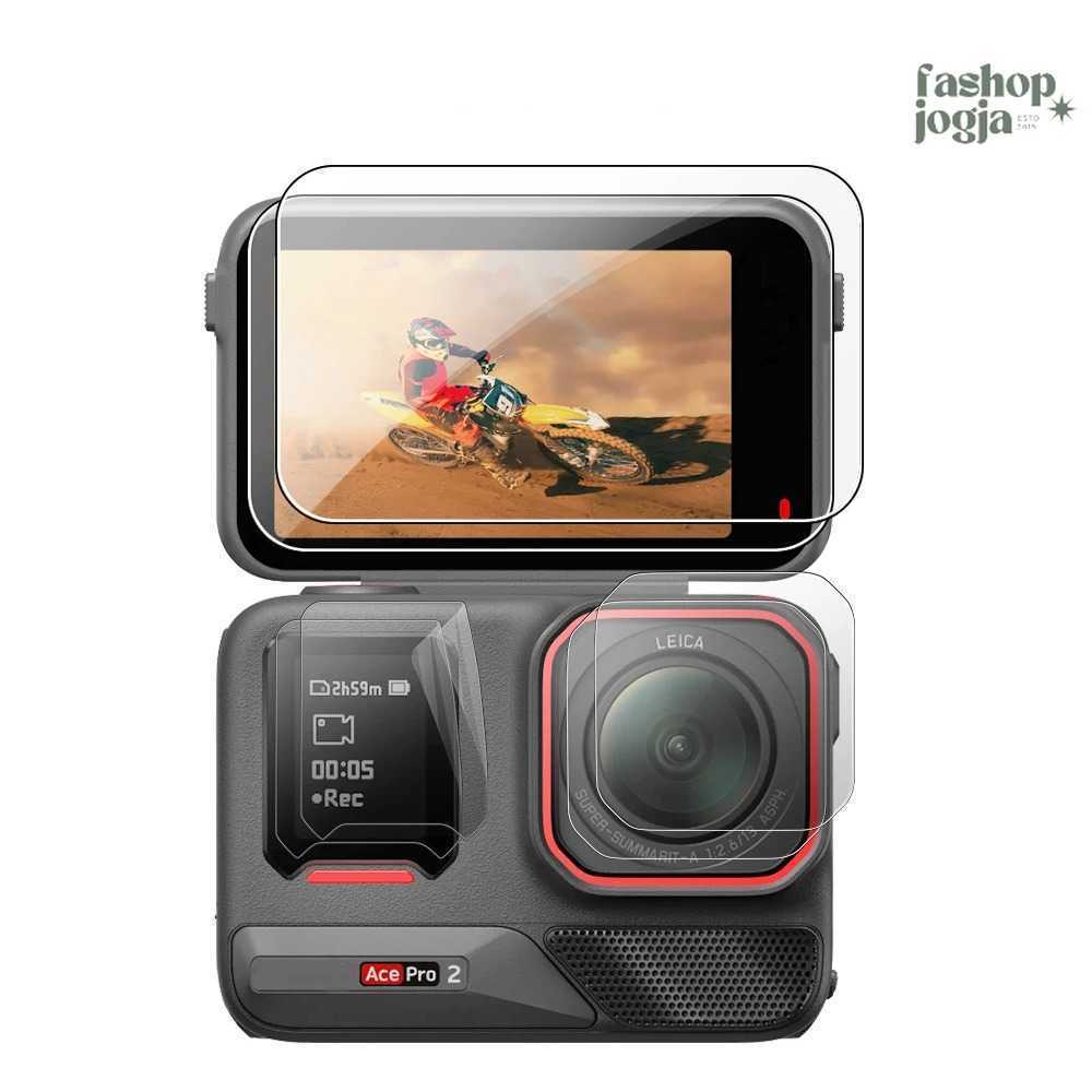 ฟิล์มกันรอยกระจกนิรภัย 2.5D Curve Insta360 Ace Pro2