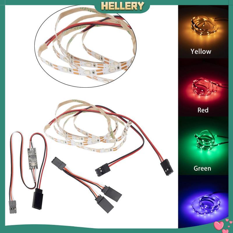 [HelleryPH] LED Strip สําหรับ AR Wing เครื่องบินคงที่ Flying Drone Model Accessory สีฟ้า