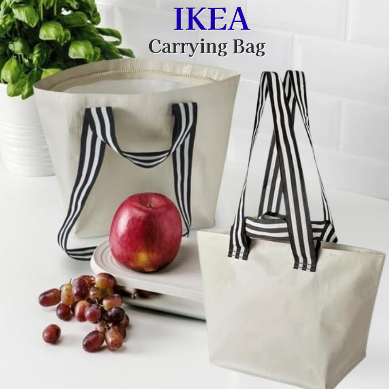 IKEA GORSNYGG Carry Bag Light Beige 22x22x15cm 7L m10604518