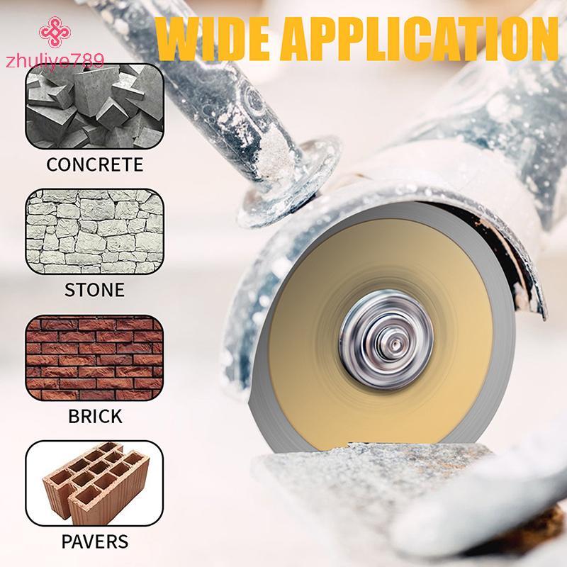 <zhuliye789> 3 นิ้วเพชรเลื่อยDe 75 มม.แผ่นตัดหินMini Toothlessตัดล้อสําหรับหินอ่อนเซรามิคConcreteหิน