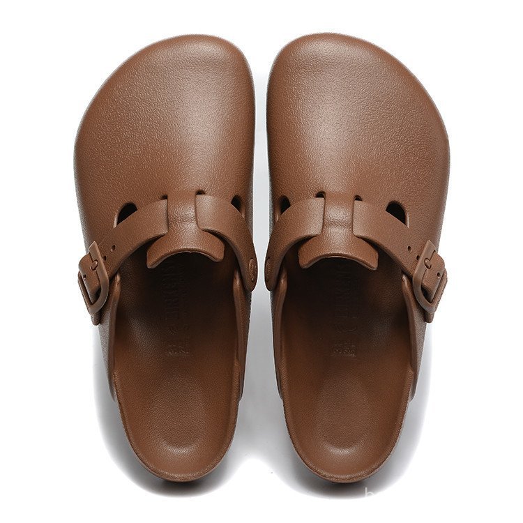 Birkenstock Boston EVA Black รองเท้าแตะครึ่งแพ็คสําหรับผู้ชายและผู้หญิง 36-45 (6 สี) - รูปที่ 6