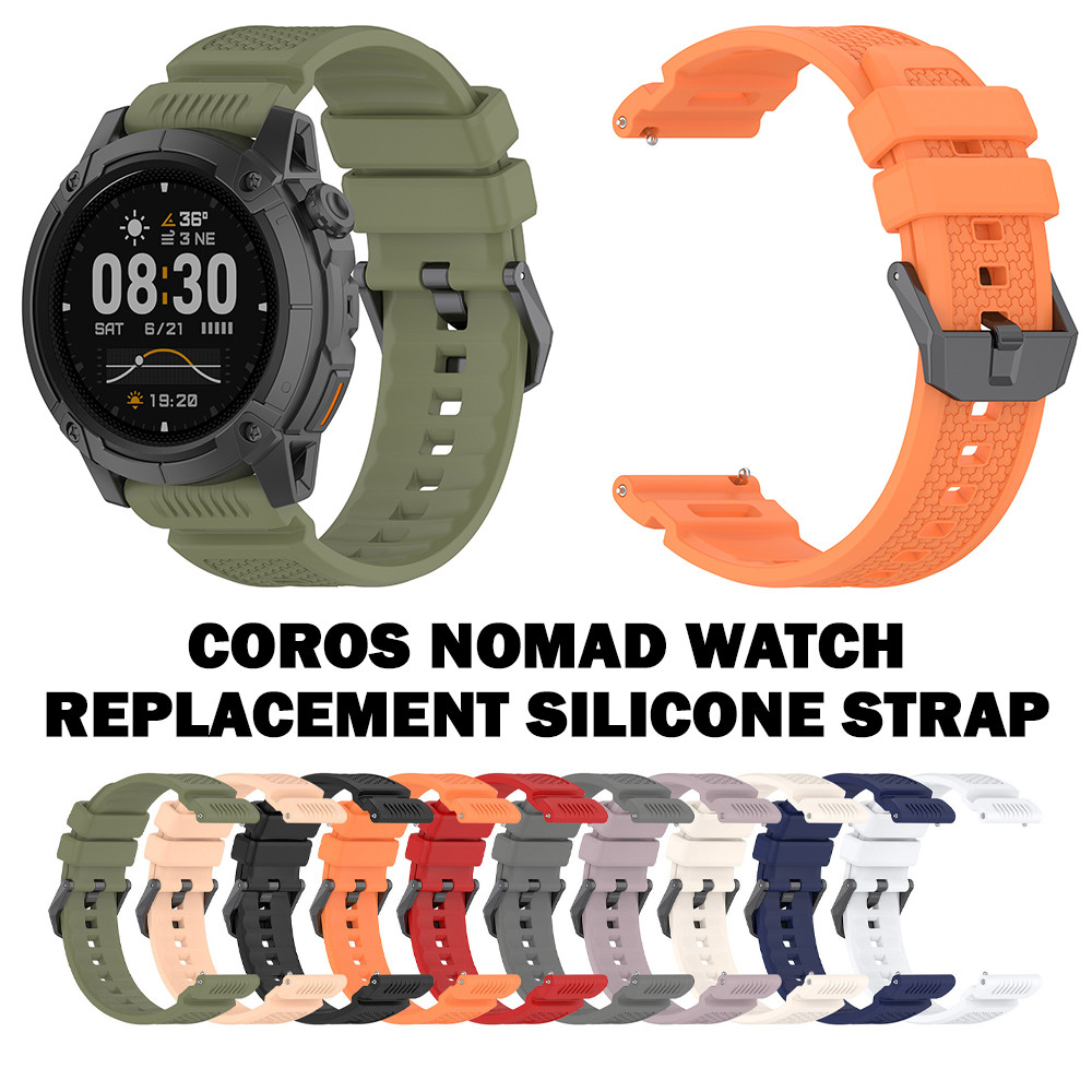 Coros Nomad Watch Replacement Band CorosNomad Replacement Silicone Band Strap Nomad Coros Jam Tali C