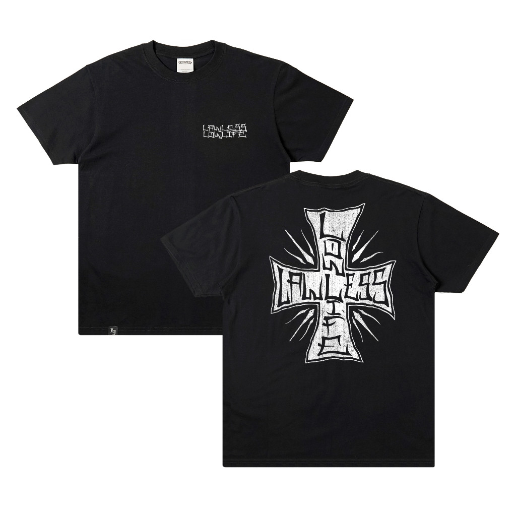 Lawless - เสื้อยืด Lowlife - สีดํา