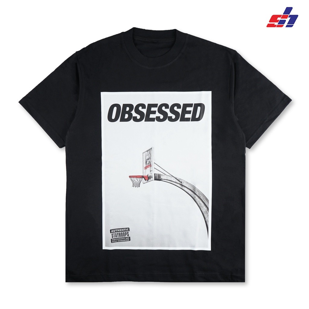 เสื้อยืดแขนสั้น Stayhoops - Obsessed Tee